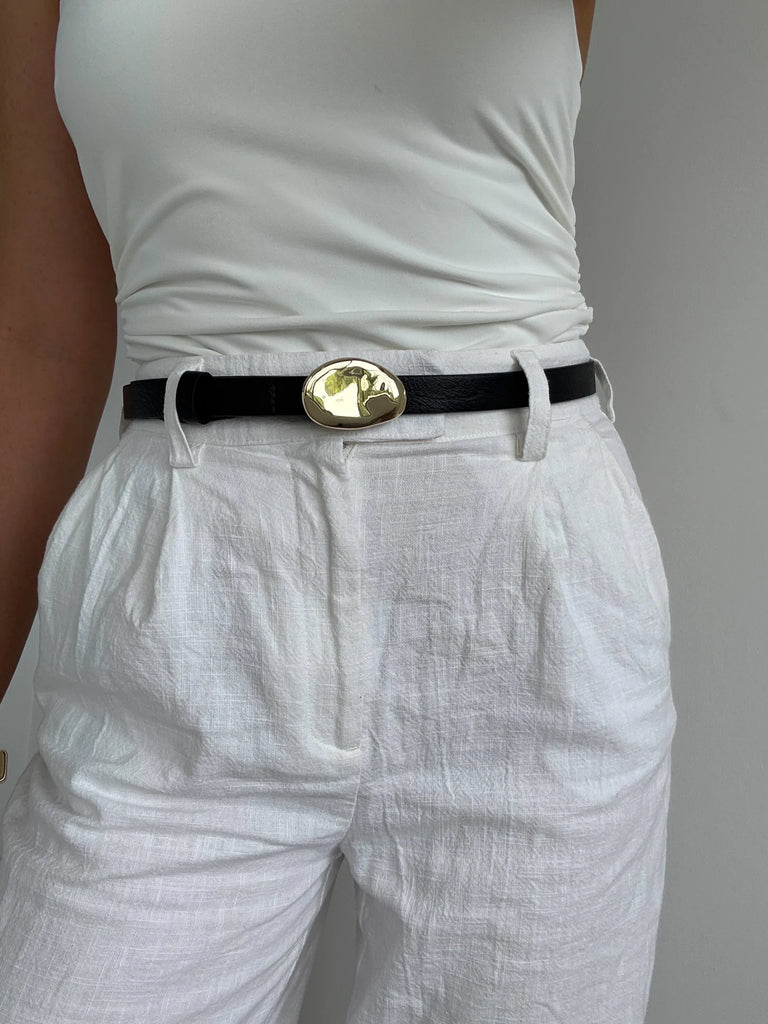 Kayla Pebble Stud Belt