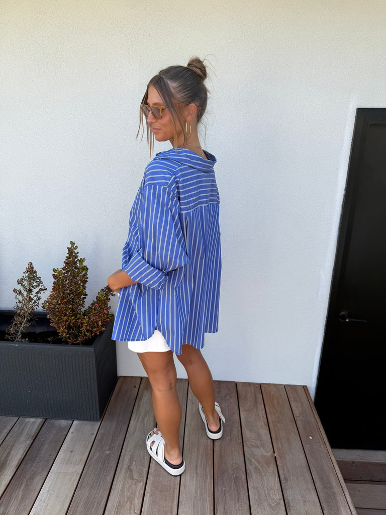 Ryann Shirt - Dark Blue