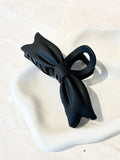 Vastile Bow Hair Clip - Black