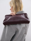 Lani Clutch Bag - Burgundy
