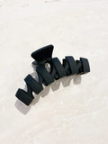 Brooke Wavy Matte Claw Clip