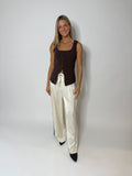 Portofino Pearl Stripe Side  Pant