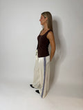Portofino Pearl Stripe Side  Pant