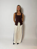 Portofino Pearl Stripe Side  Pant
