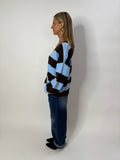 Imogen Stripe Knit Cardi