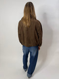 Esme Suede Bomber Jacket