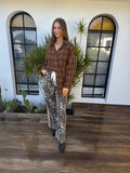 Flannel Oversized Shirt