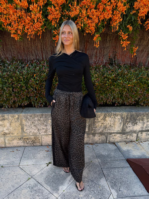 Sora Leopard Pants