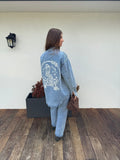 La Sirena Denim Shacket - Denim