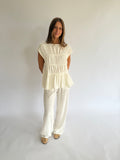 Choco Pant Set - Off White