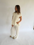 Choco Pant Set - Off White