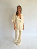 Melinda Pant Set - Natural