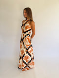 Palm Halter Dress