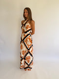 Palm Halter Dress