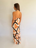 Palm Halter Dress