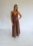 Taylor Maxi Dress - Chocolate