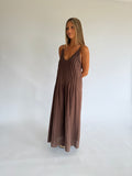 Taylor Maxi Dress - Chocolate