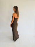 Orchid Skirt Set - Chocolate