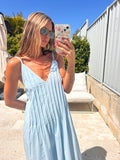 Taylor Maxi Dress - Blue