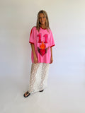 Pink 11 Jersy Tee