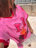 Pink 11 Jersy Tee
