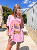 Pink Ride Or Die Tee