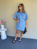 Stromboli Denim Dress - Light Denim