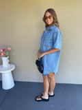 Stromboli Denim Dress - Light Denim