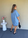 Stromboli Denim Dress - Light Denim