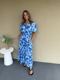 Spargi Dress - Blue Print