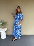 Spargi Dress - Blue Print