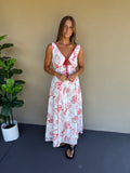 Lobster Print Maxi Dress