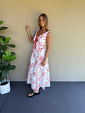 Lobster Print Maxi Dress