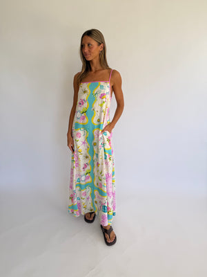 Soleil Summer Dress - Pink