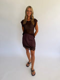 Yilkia Skirt - Chocolate