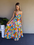 Waxflower Maxi Dress