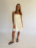 Sovere Lace Dress - White