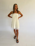 Sovere Lace Dress - White