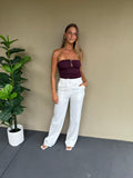 Giulia Pant - White