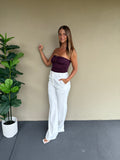 Giulia Pant - White