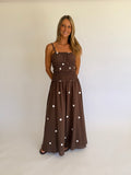 Edela Dress - Chocolate