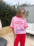 Tequila & Tacos Tee - Pink