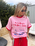 Tequila & Tacos Tee - Pink