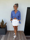 Ryann Shirt - Dark Blue