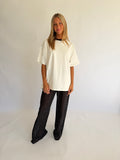Romi Pant Set - White/Black