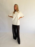 Romi Pant Set - White/Black