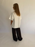 Romi Pant Set - White/Black