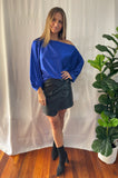 Rosario Top - Cobalt Blue