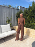 Indy Pant Set - Chocolate
