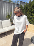 Romi Pant Set - White/Black